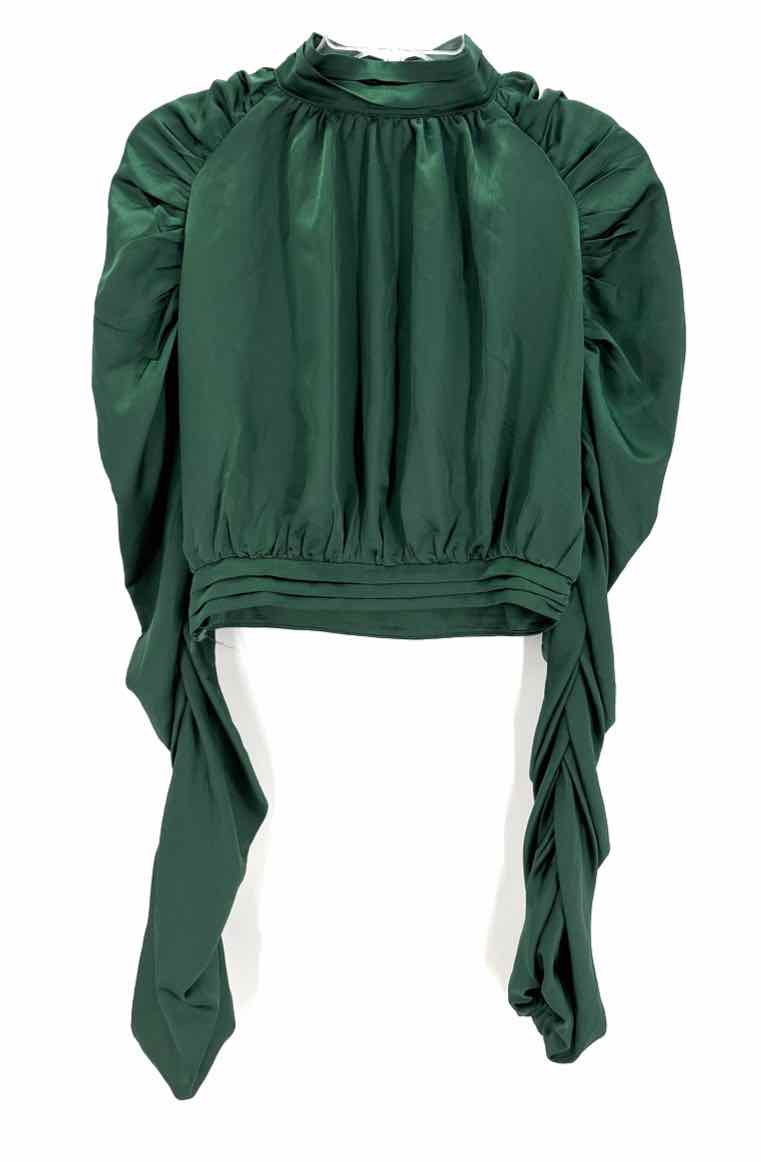 Size 8 Pretty Little Thing Green Skirt