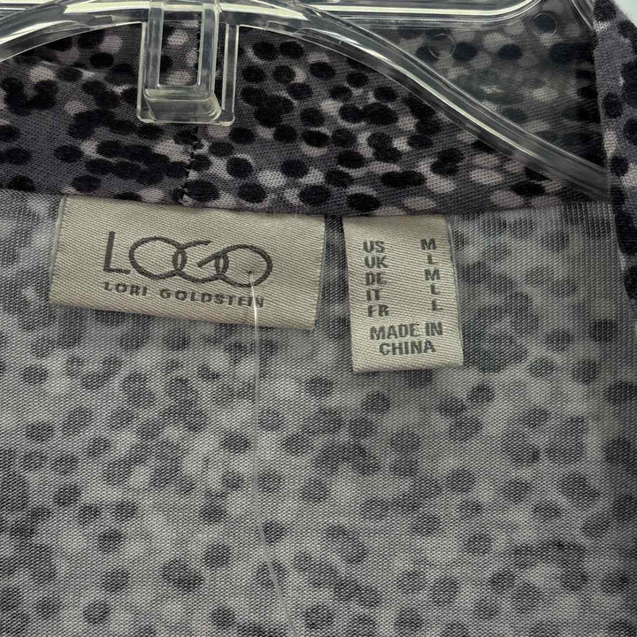 Size M LOGO Purple Shirt