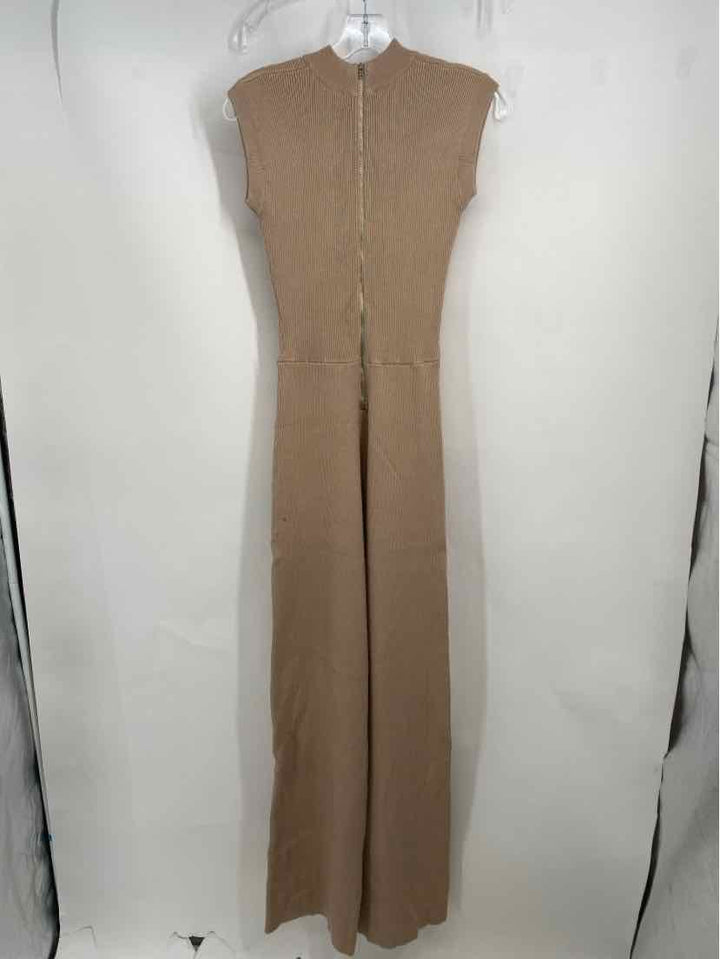 Size M Tan Knit Dress