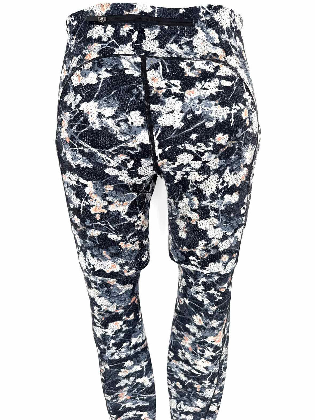 Size 8 Lululemon Navy Print Pants