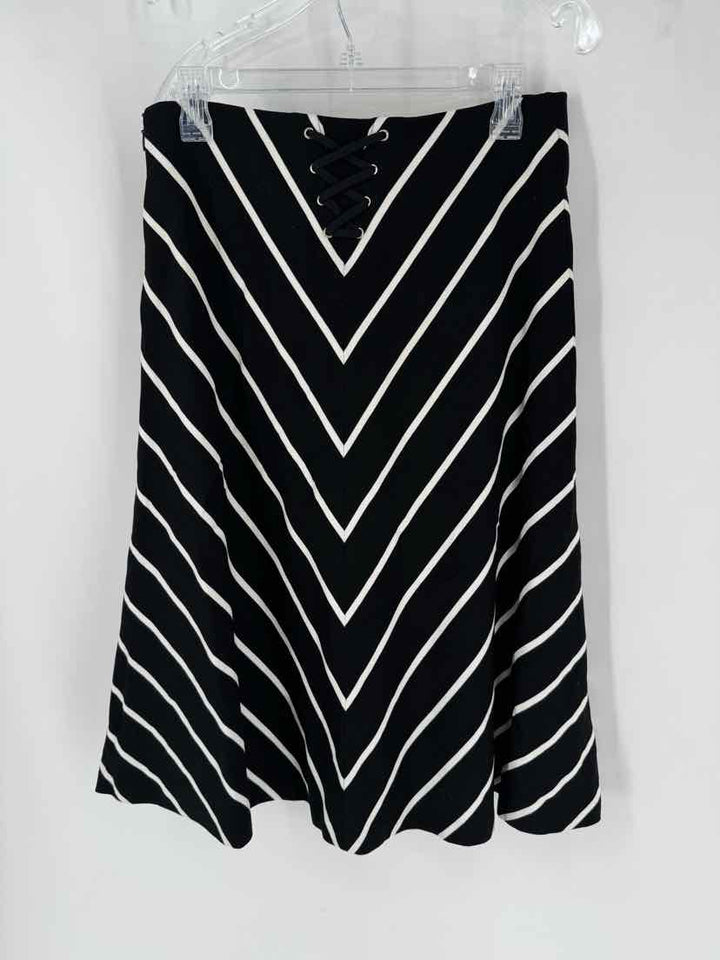 Size 8 White House Black Market Black Skirt
