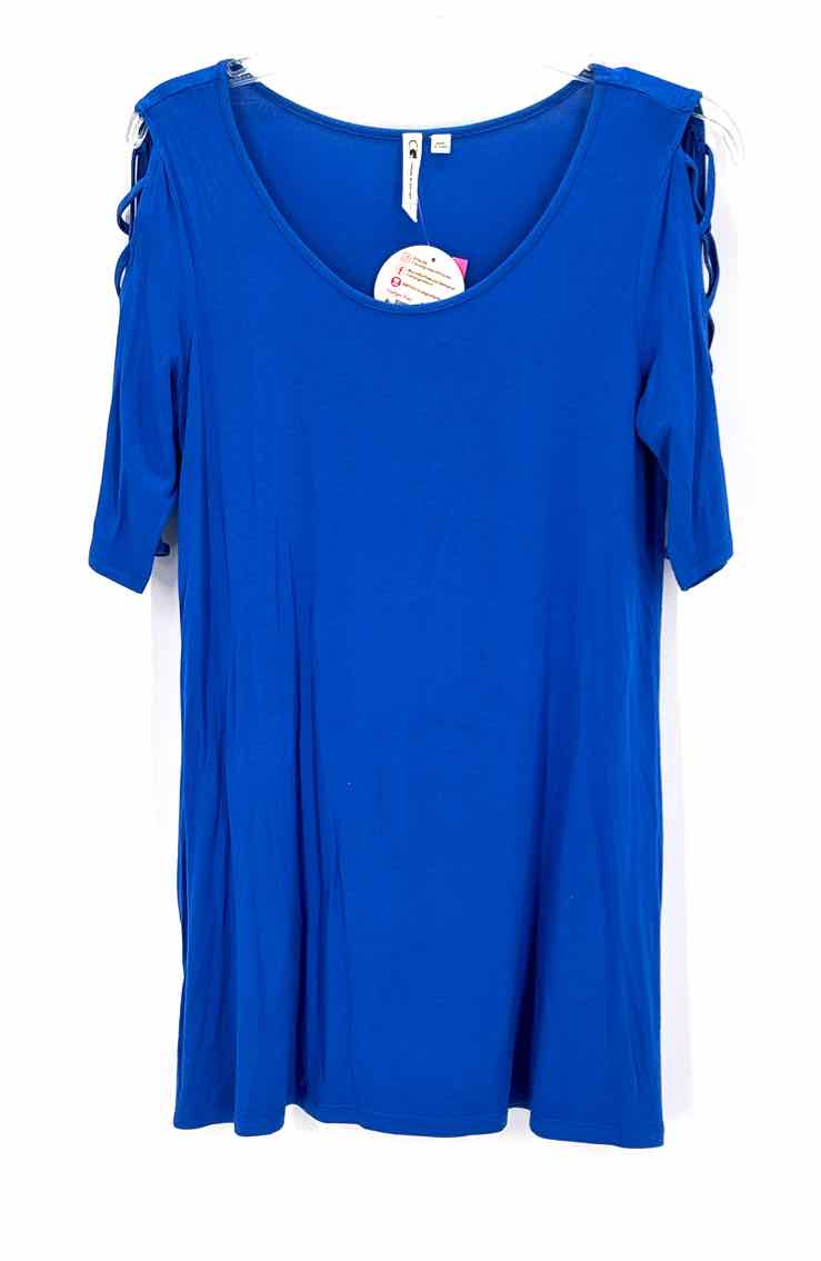 Size S CABLE & GAUGE Blue Shirt