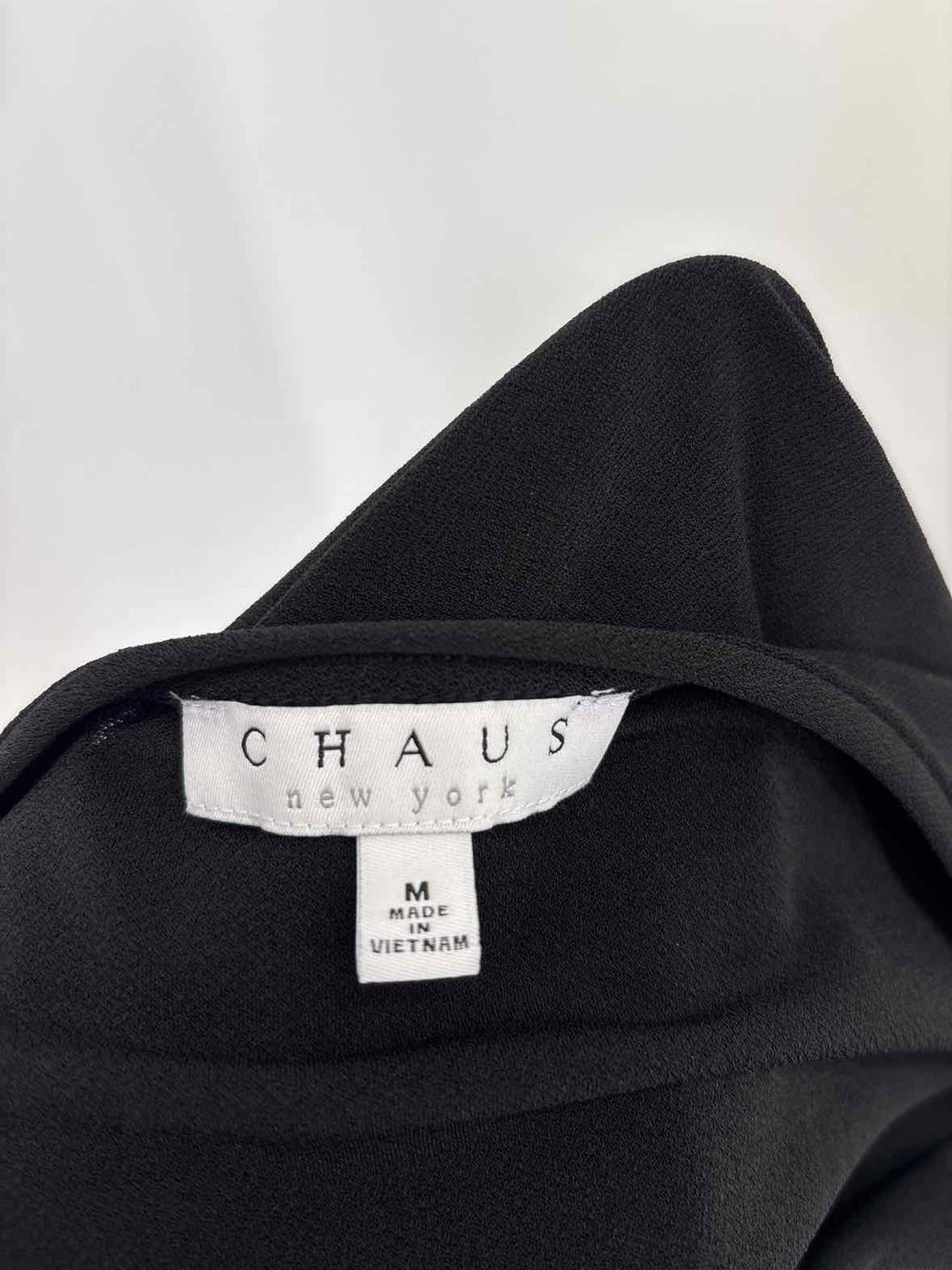 Size M CHAUS Black Shirt