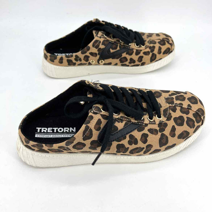 Shoe Size 8 TRETORN Multi-Color Canvas Sneakers