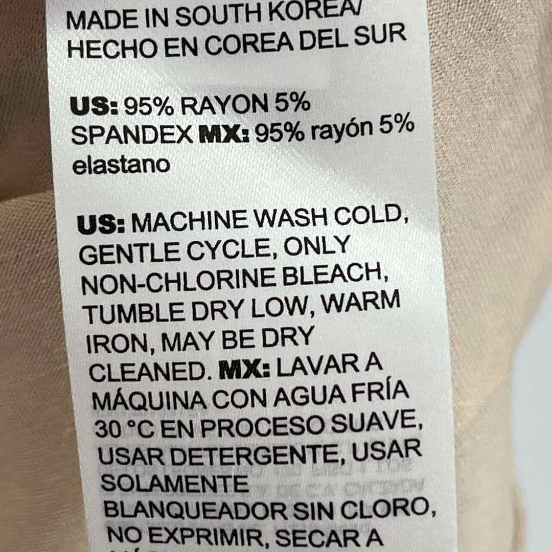 Size 2 Chico's Tan Shirt