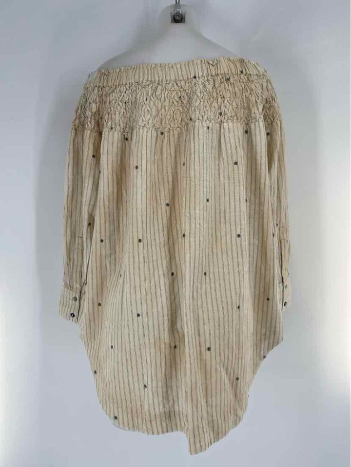 Size One Size Tan Shirt
