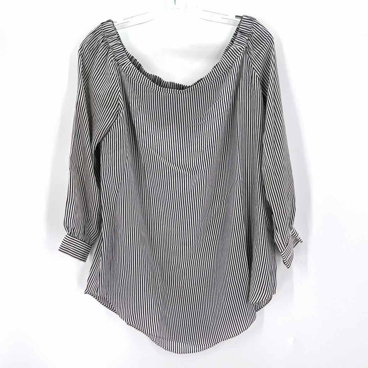 Size M CABI Black/White Shirt