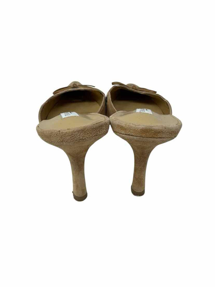Shoe Size 9 Tan Suede Pumps