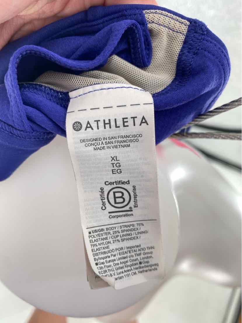 Size XL Athleta Blue Bra