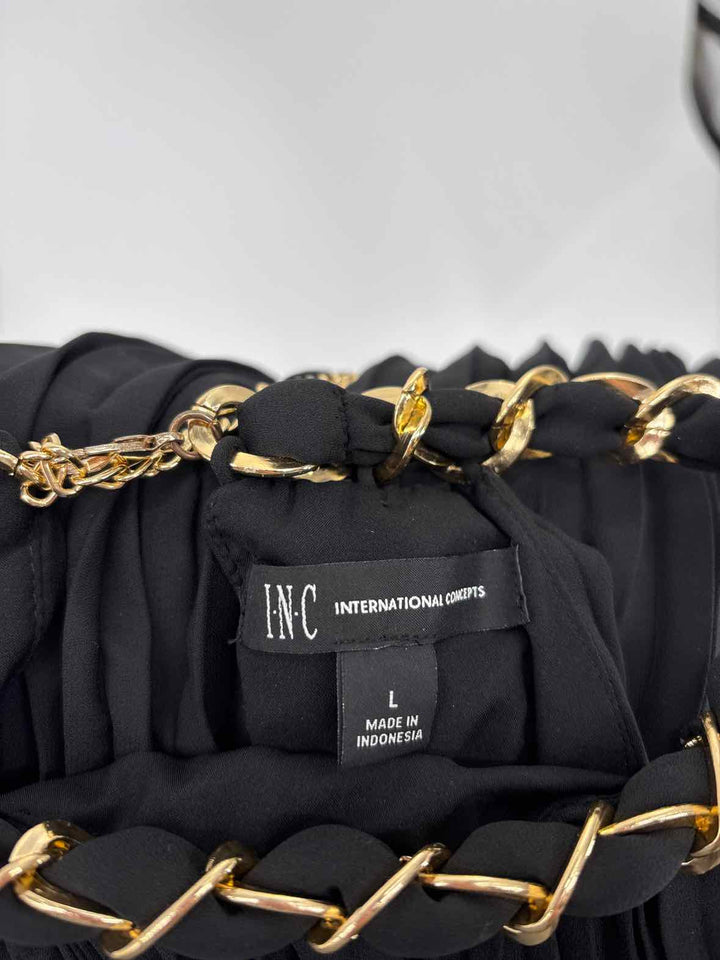 Size L INC Black Shirt
