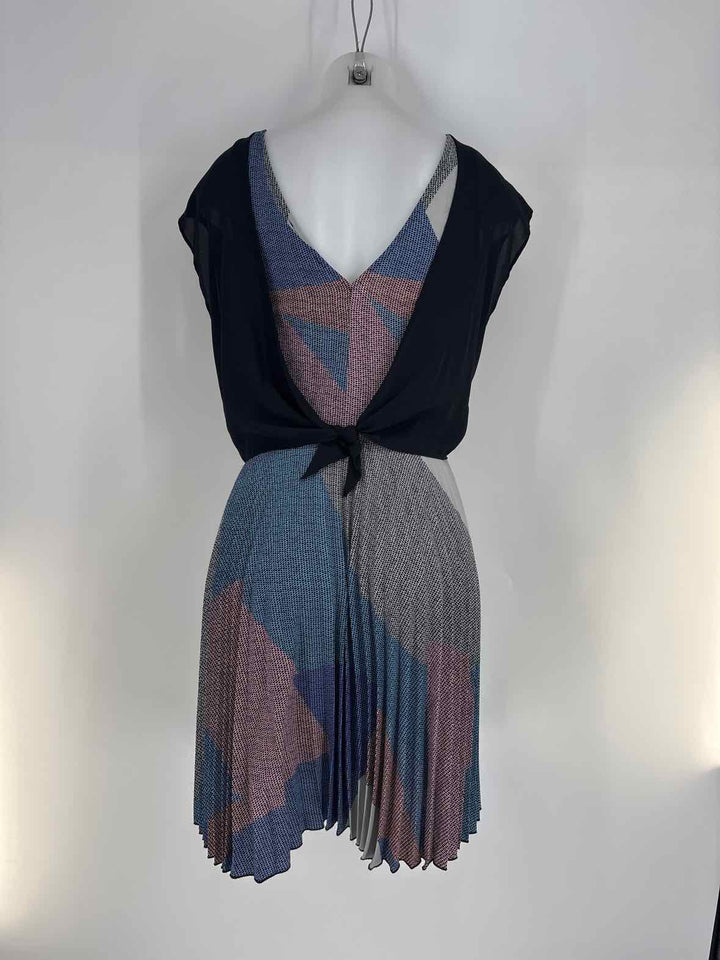 Size 8 Blue Print Dress