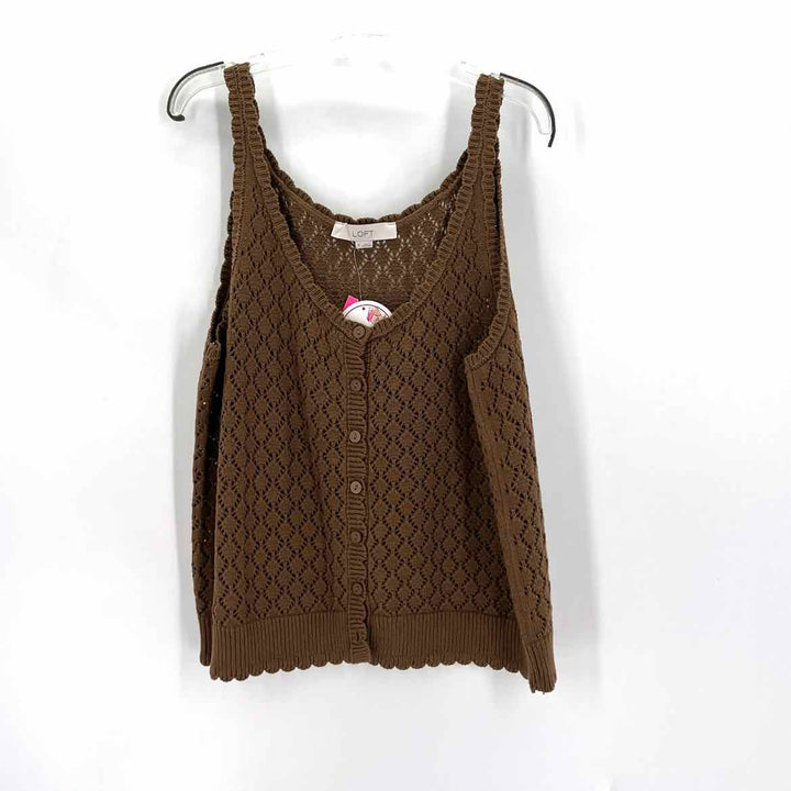 Size XL LOFT Brown Sweater