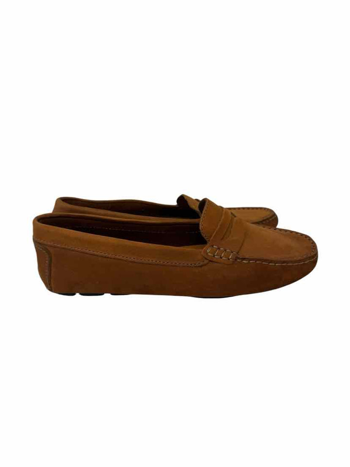 Shoe Size 9 Tan Suede Loafers