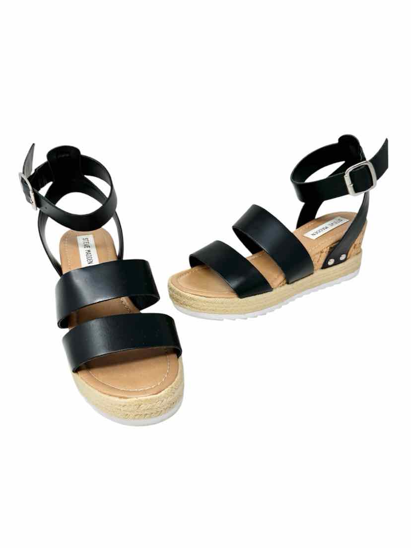 Shoe Size 7 Steve Madden Black Sandals