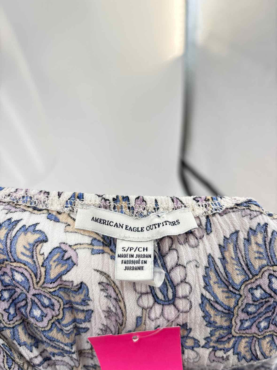 Size S AMERICAN EAGLE Purple Print Dress