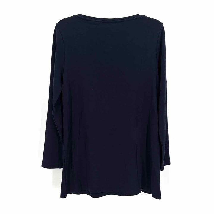 Size M Chico's Navy Shirt