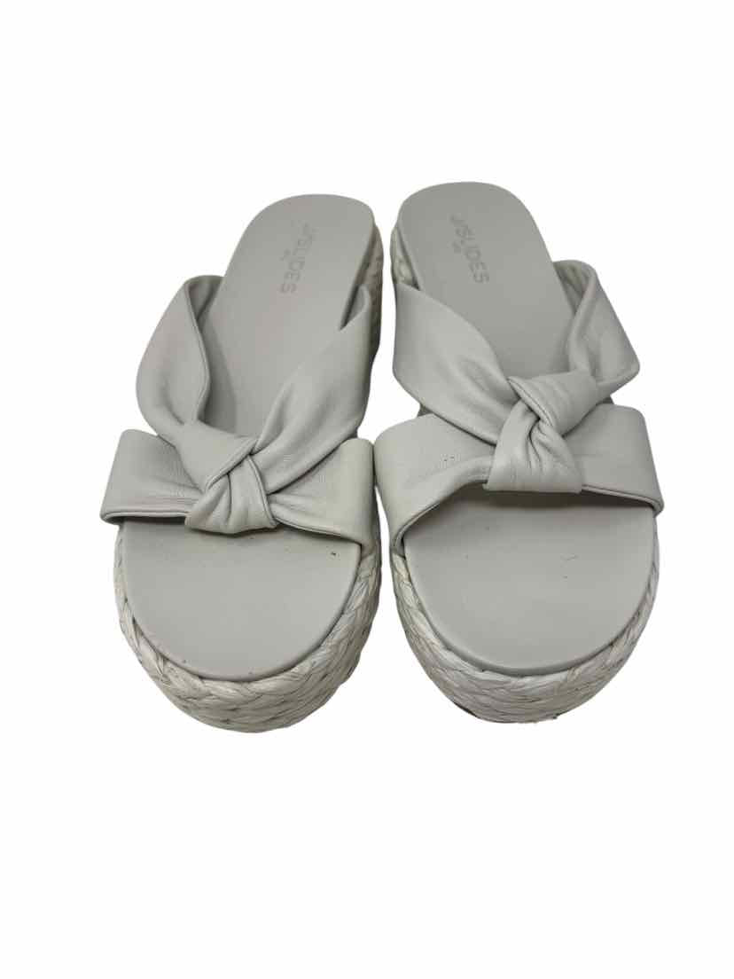 Shoe Size 10 j slides Gray Sandals