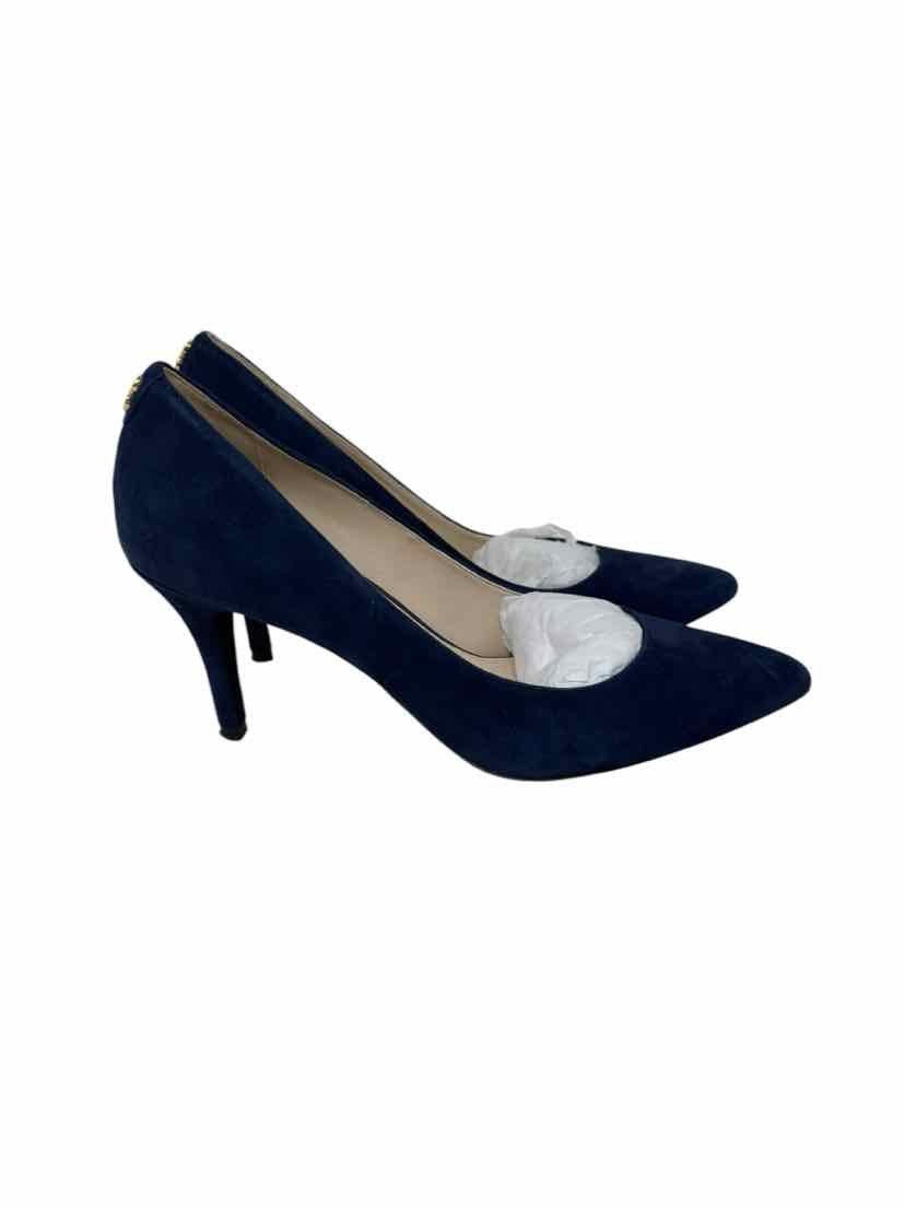 Shoe Size 7 Cole Haan Blue Suede Pumps