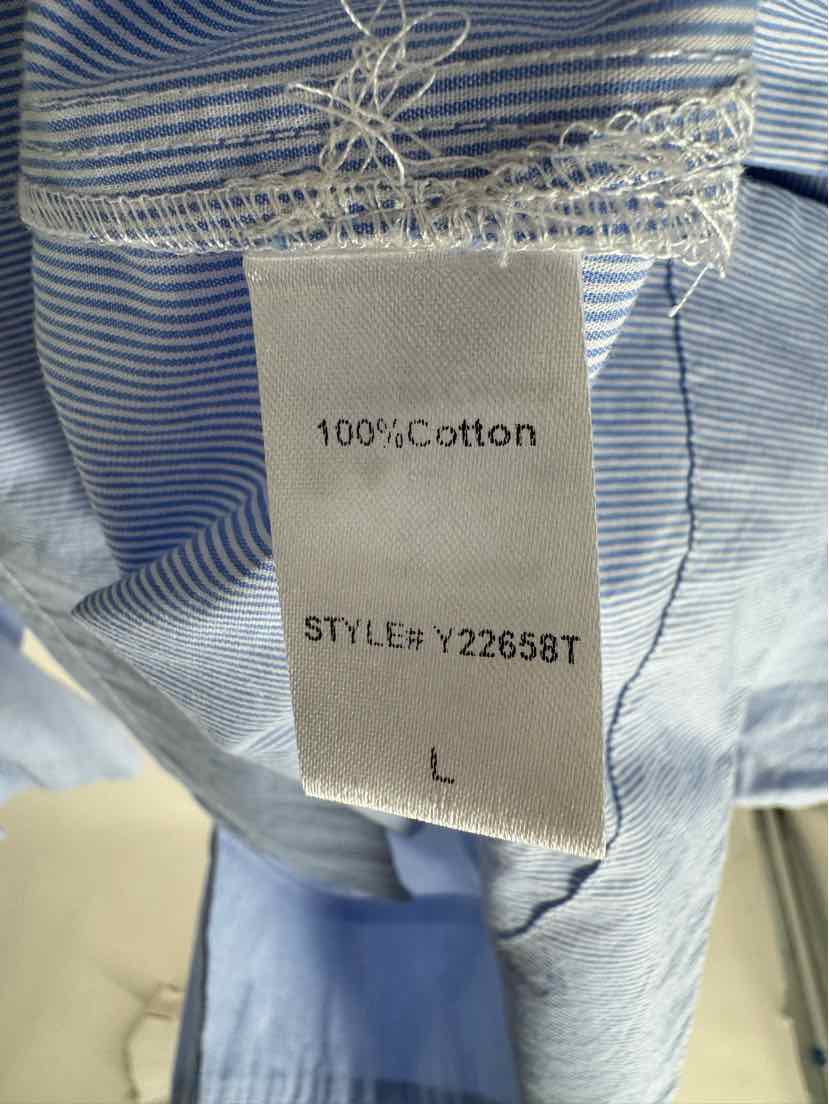 Size L TUCKERNUCK Blue Shirt