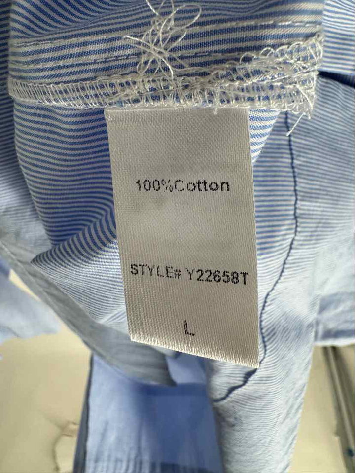 Size L TUCKERNUCK Blue Shirt