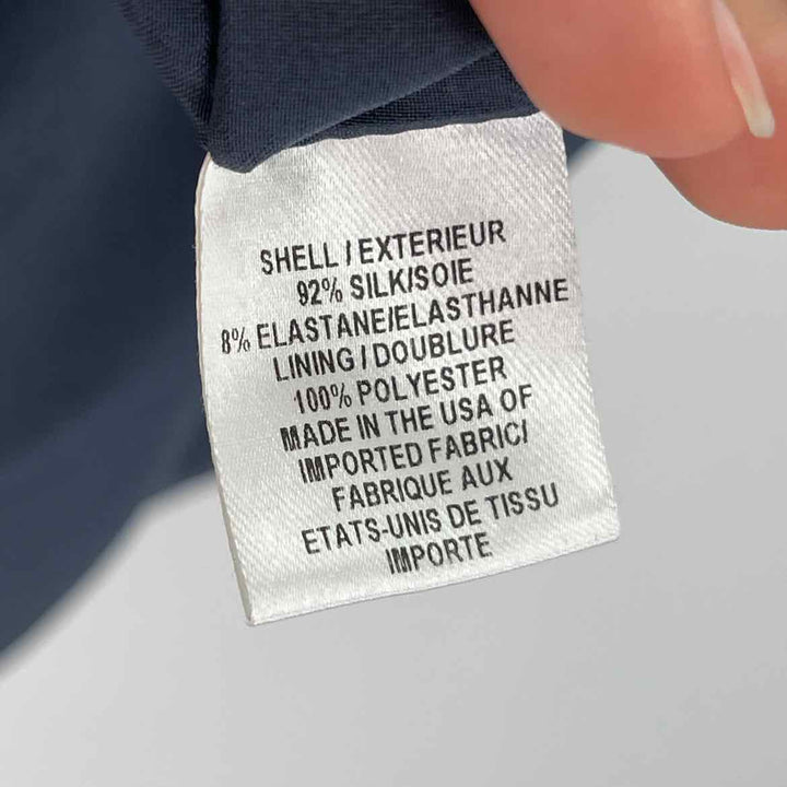Size M MILLY Silver Dress