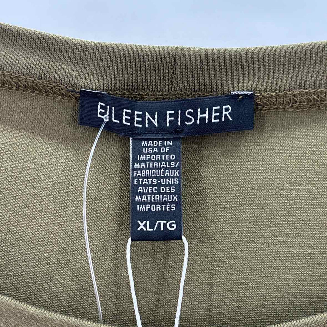 Size XL Eileen Fisher Olive Dress