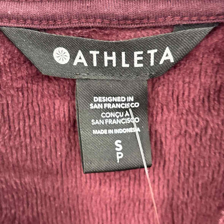 Size S Athleta Burgundy Shirt
