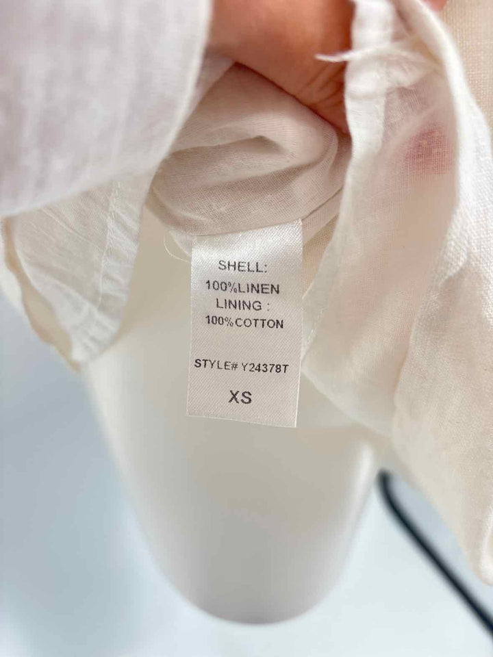 Size XS TUCKERNUCK Cream Dress