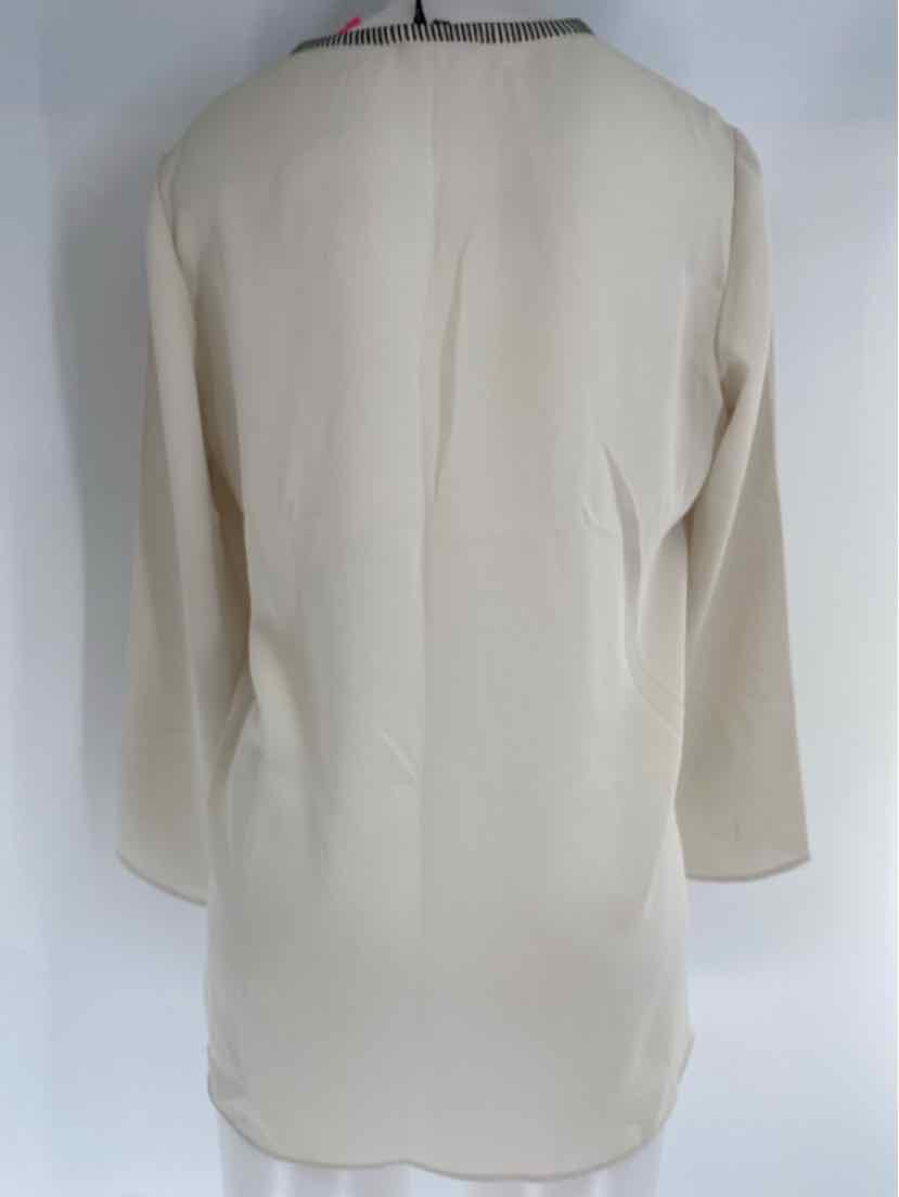 Size M NIC + ZOE Tan Knit Shirt