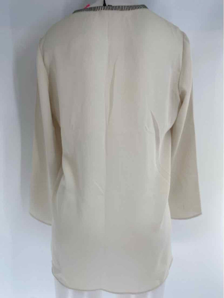 Size M NIC + ZOE Tan Knit Shirt