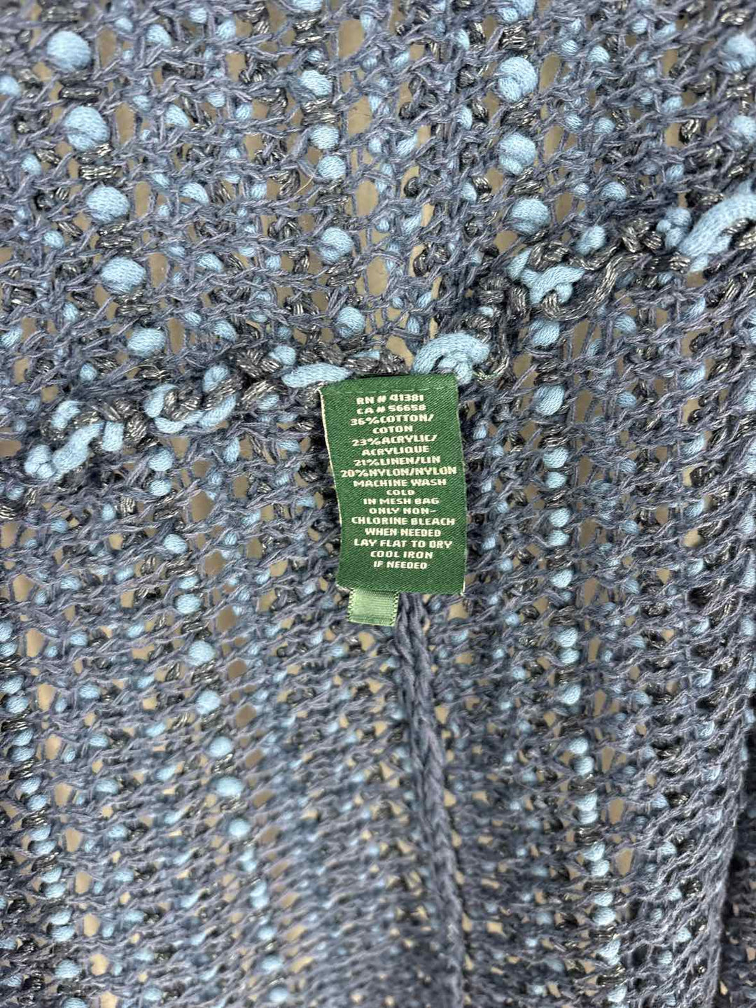 Size M LAUREN RALPH LAUREN Navy Sweater