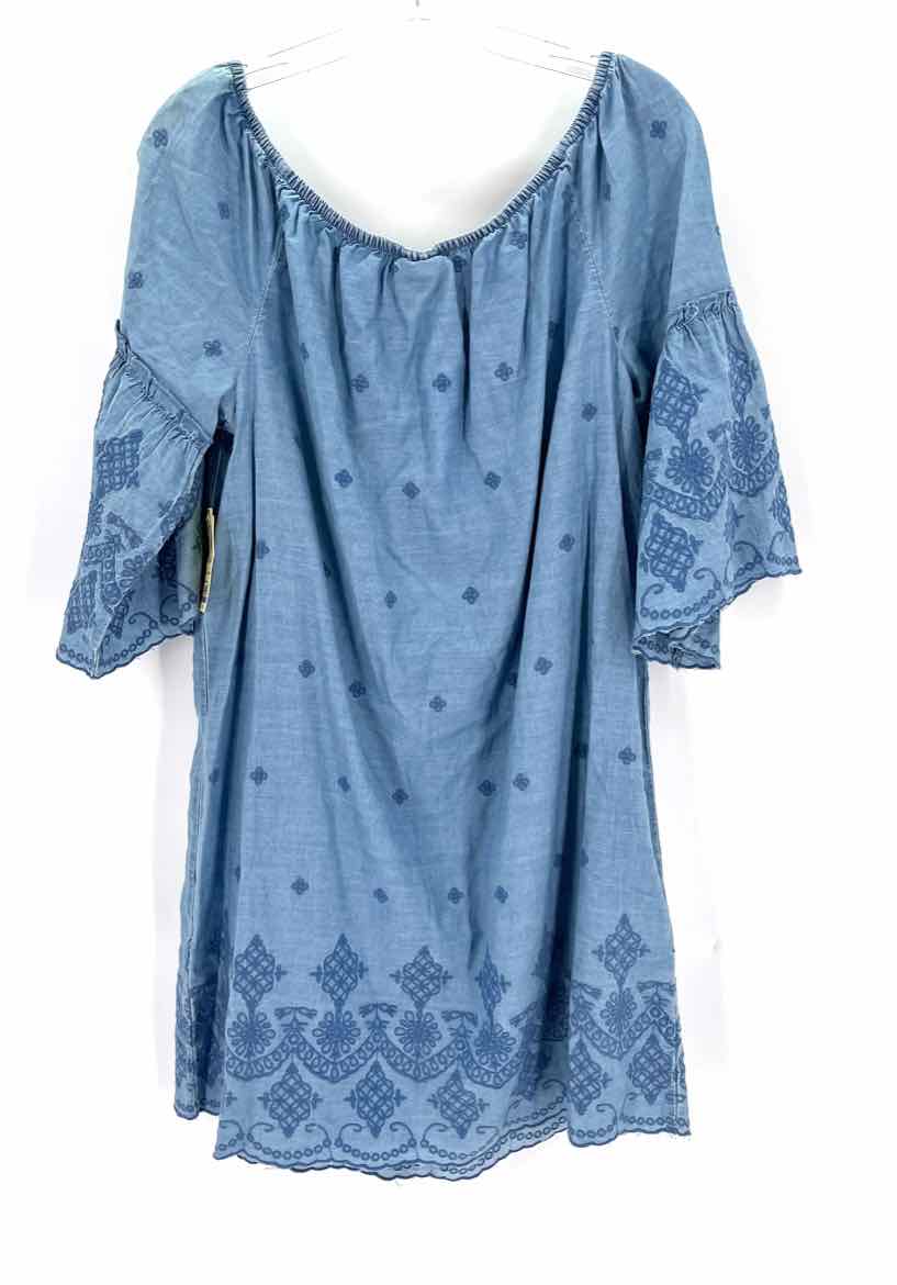 Size L ST JOHN Denim Dress