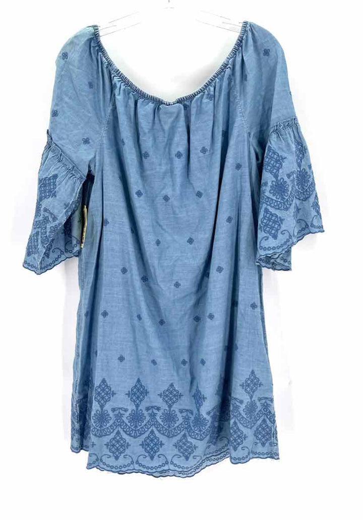Size L ST JOHN Denim Dress