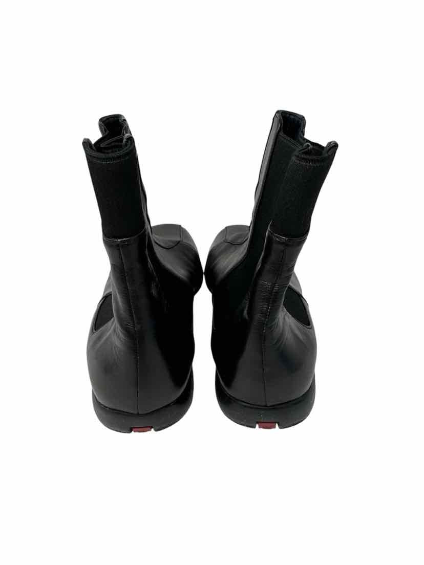 Shoe Size 39 PRADA Black Leather Boots