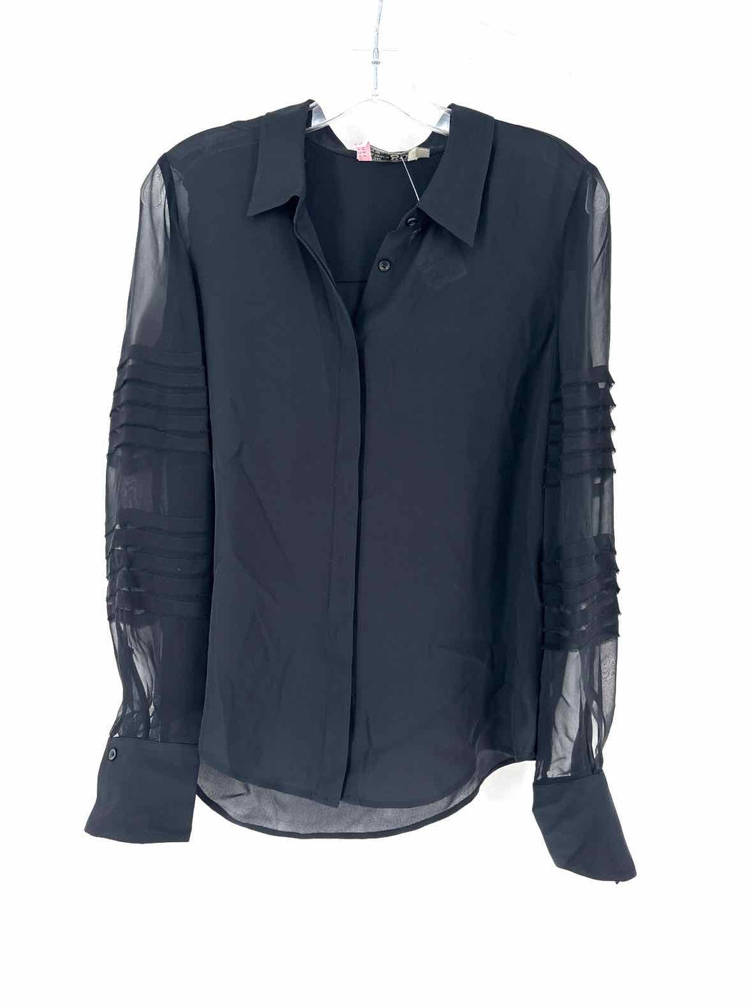 Size S GO SILK Black Shirt