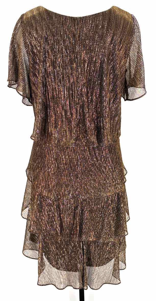 Size 10 SLNY Gold Dress