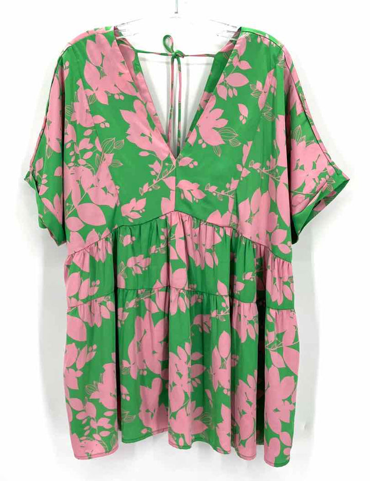 Size XL ENTRO Pink Shirt