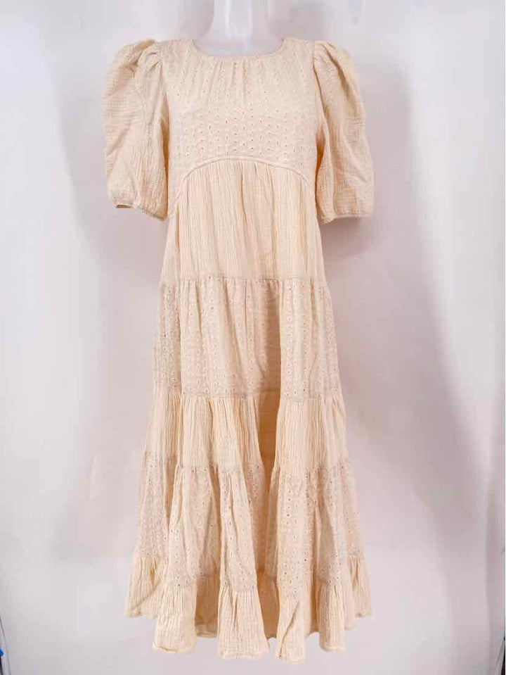 Size M FABRIK Peach Dress
