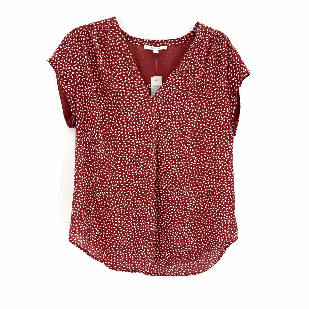 Size XL Brown Print Shirt