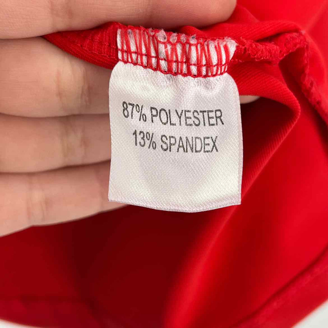Size M Red 2 PC Dress