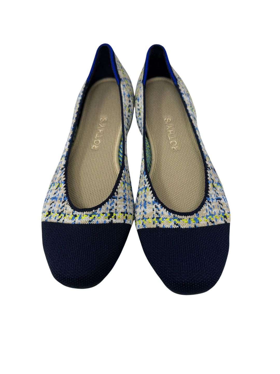 Shoe Size 8 ROTHY'S Multi-Color Flats