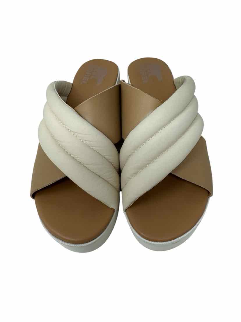 Shoe Size 8 Sorel Beige Sandals