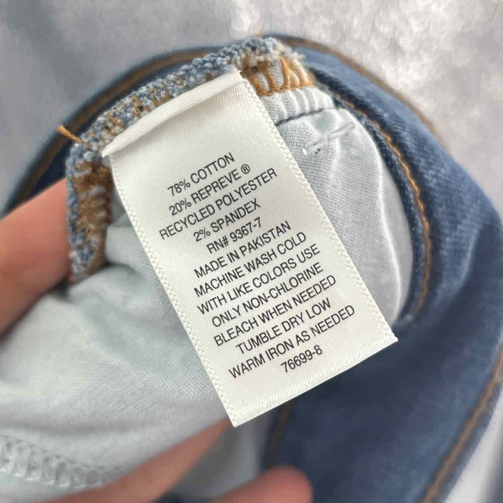 Size 18 ST JOHNS BAY Blue Denim Skirt
