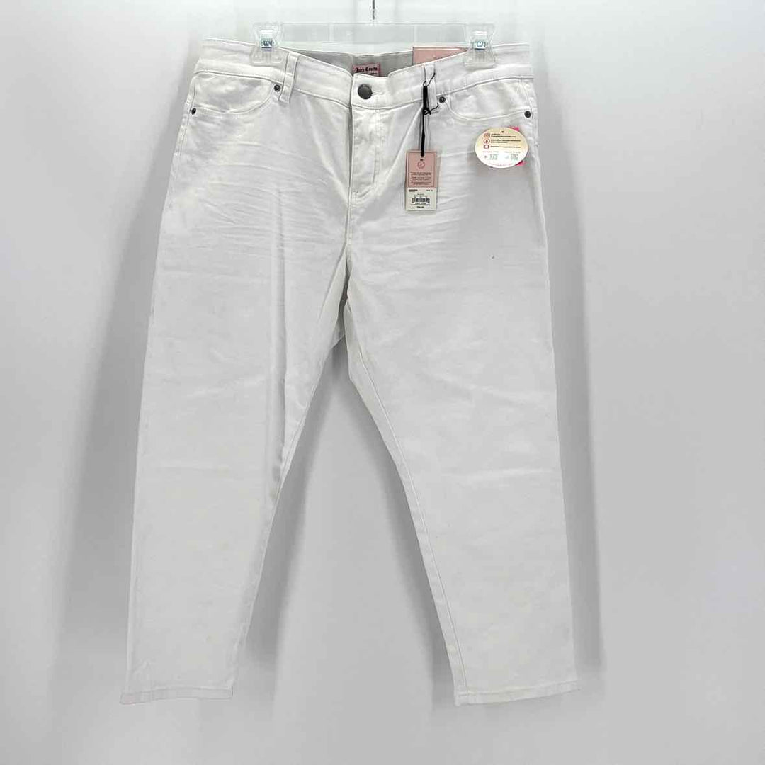 Size 16 JUICY COUTURE White Denim Jeans