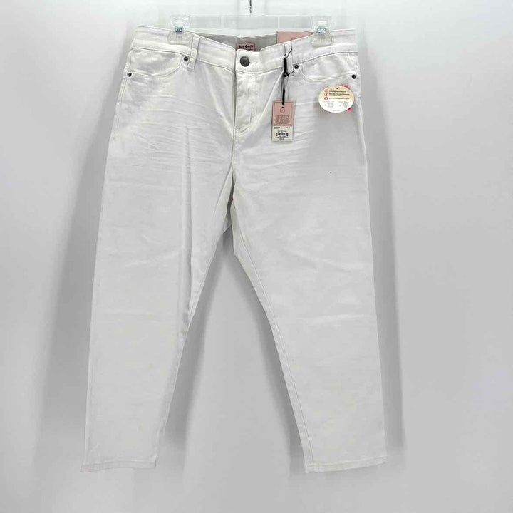 Size 16 JUICY COUTURE White Denim Jeans