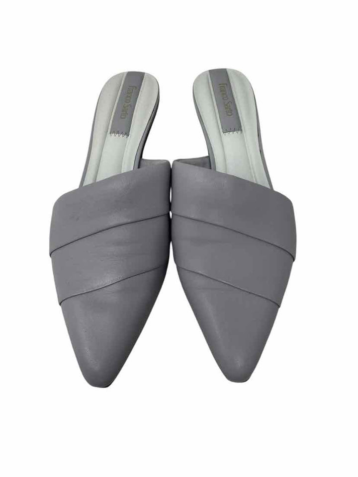 Shoe Size 8 FRANCO SARTO Purple Leather Flats