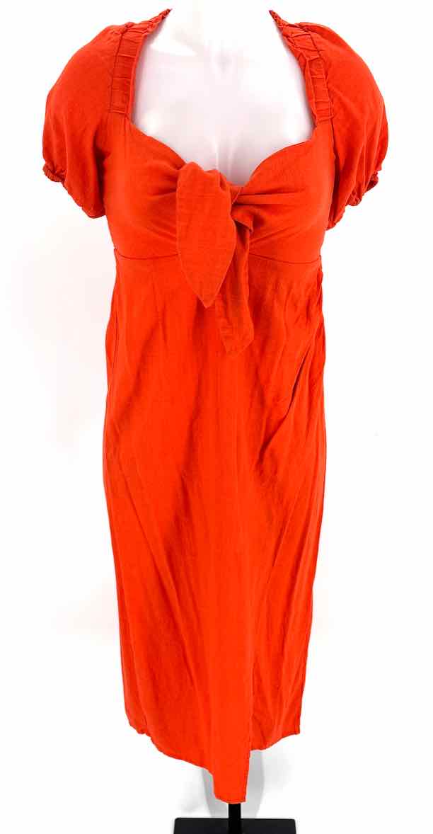 Size M LUSH Orange Dress