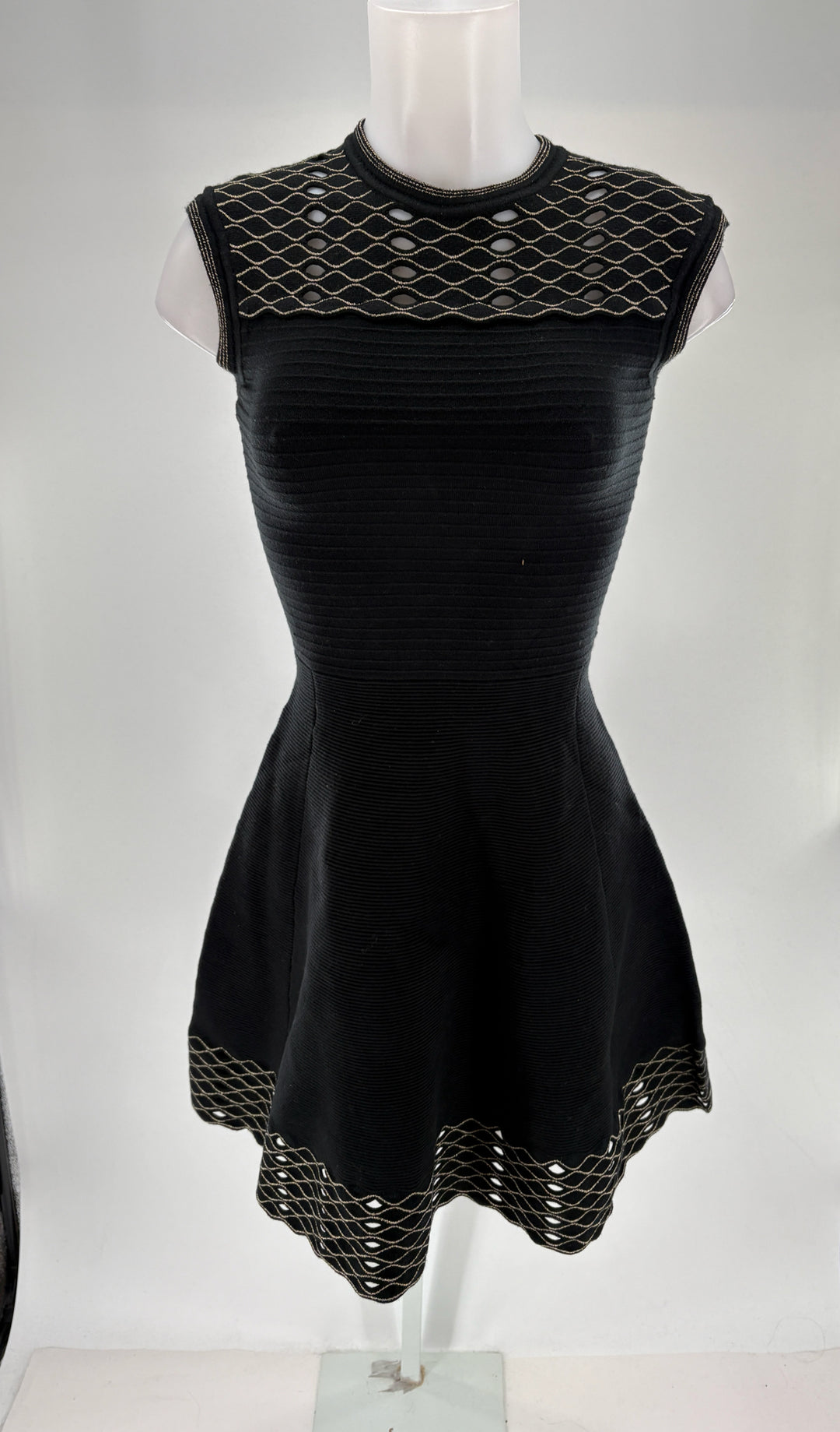 Size 1 TED BAKER Black Dress