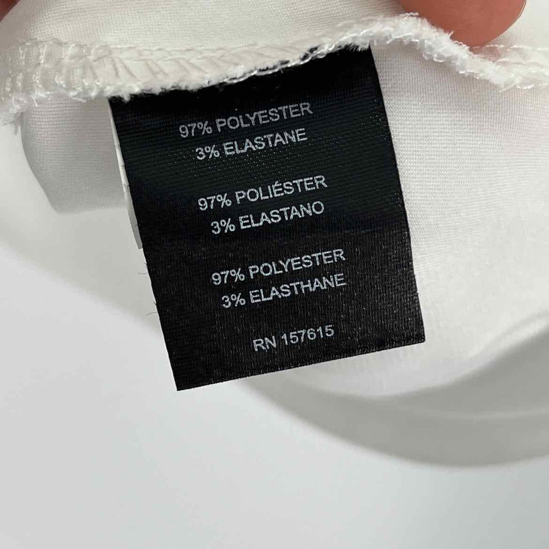 Size L TAHARI White Shirt