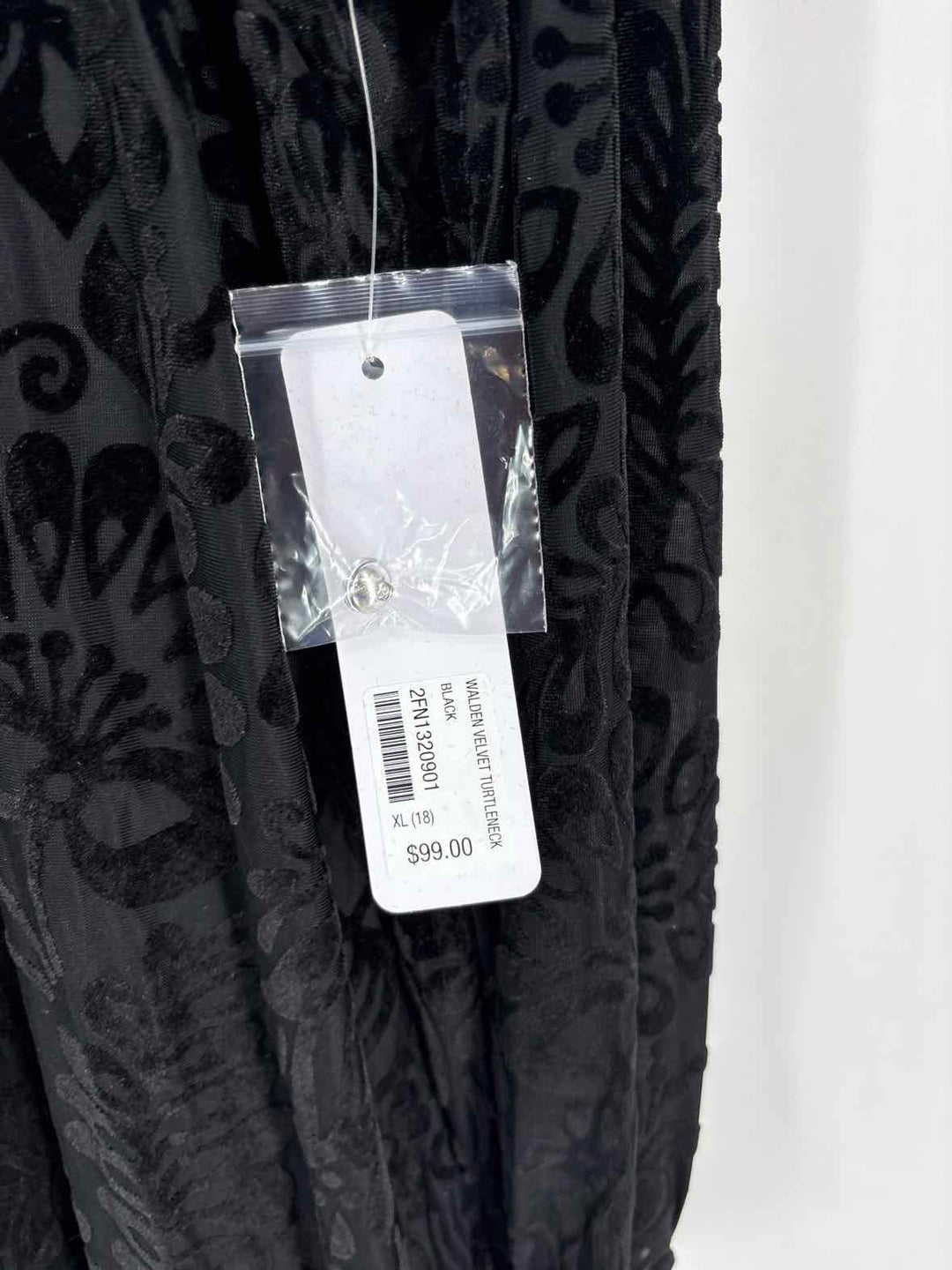 Size XL SOFT SURROUNDINGS Black Shirt